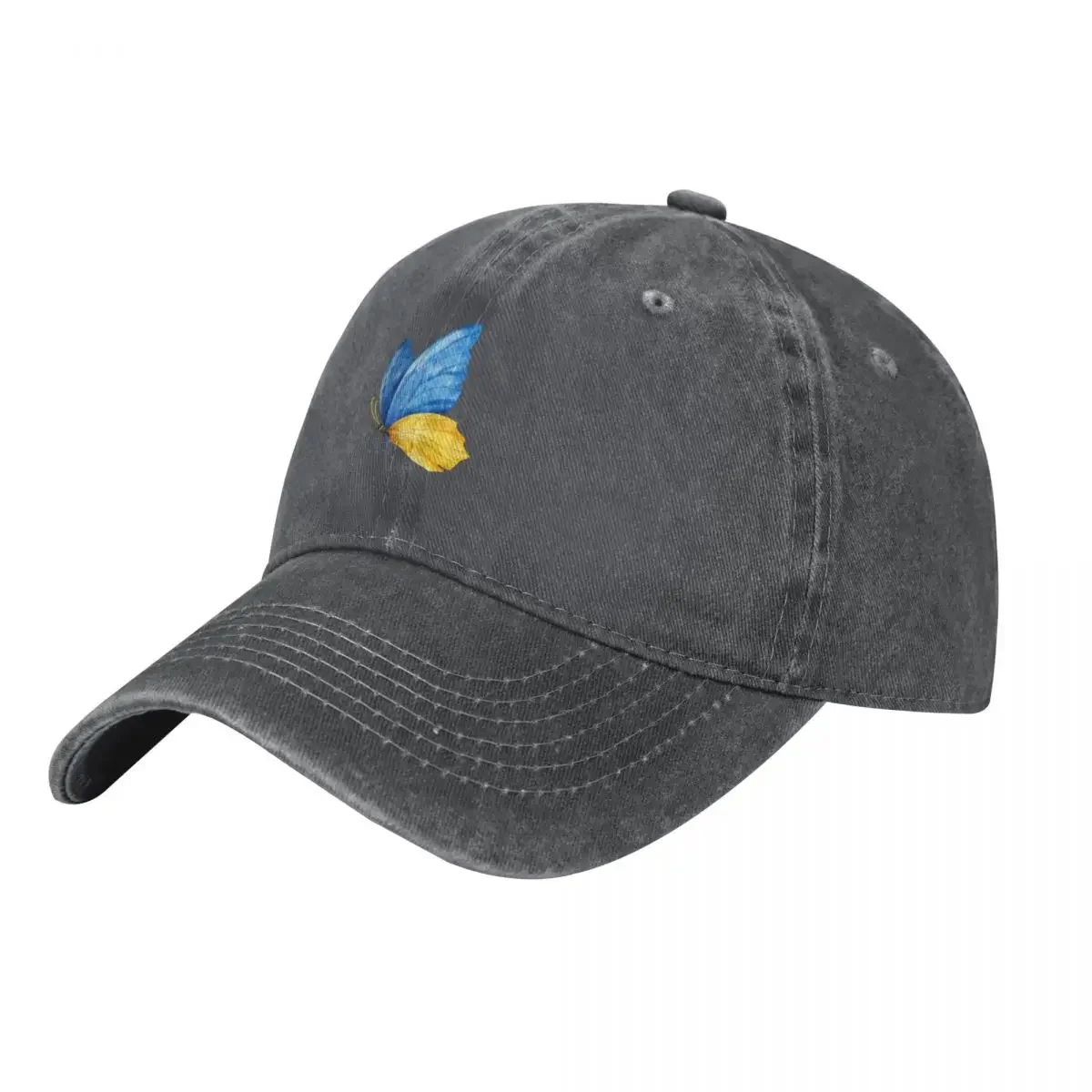 Blue and Yellow Butterfly Baseball Cap Trucker Hat Ball Cap Caps For Men Women's