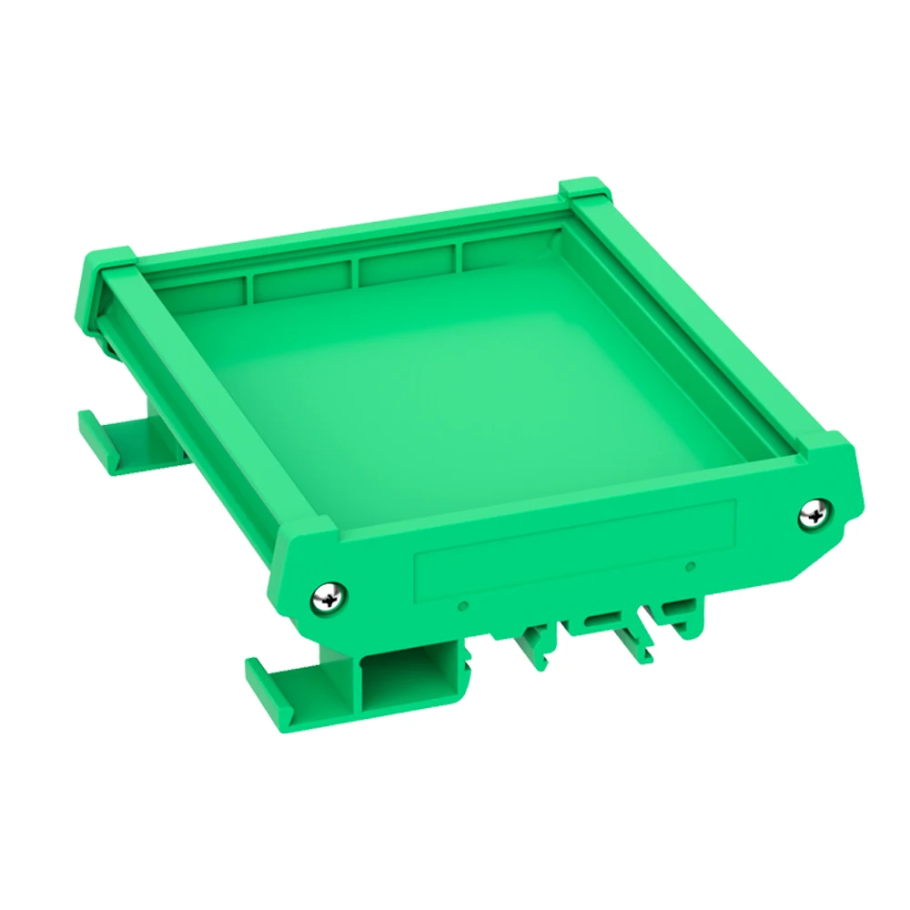 Professionally‑customized 72mm width DIN35 rail‑mounted relay housing, PLC base, PCB plastic module bracket and support frame