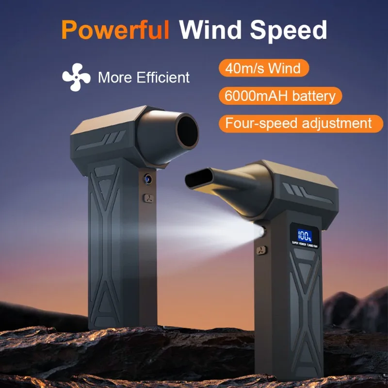 

Мощный ручной бесщеточный двигатель — мини-пылесос с турбоканальным вентилятором и функцией обдува снега