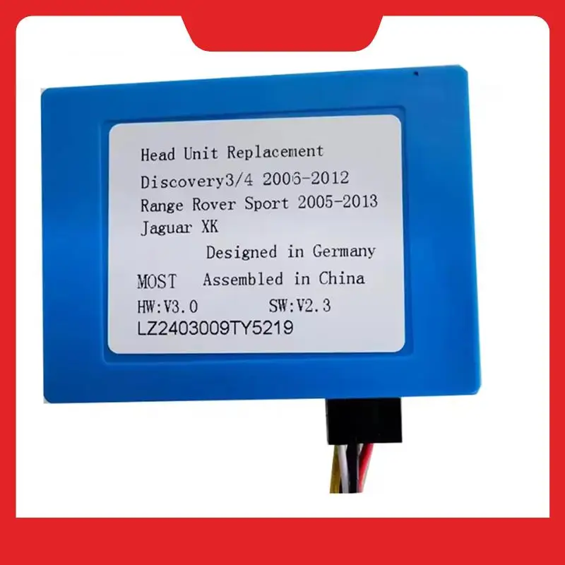 

Adapter Box For Optical Fiber Decoder Amplifier For Land Rover Range Rover Sport Freelander Discovery 3 Jaguar XK