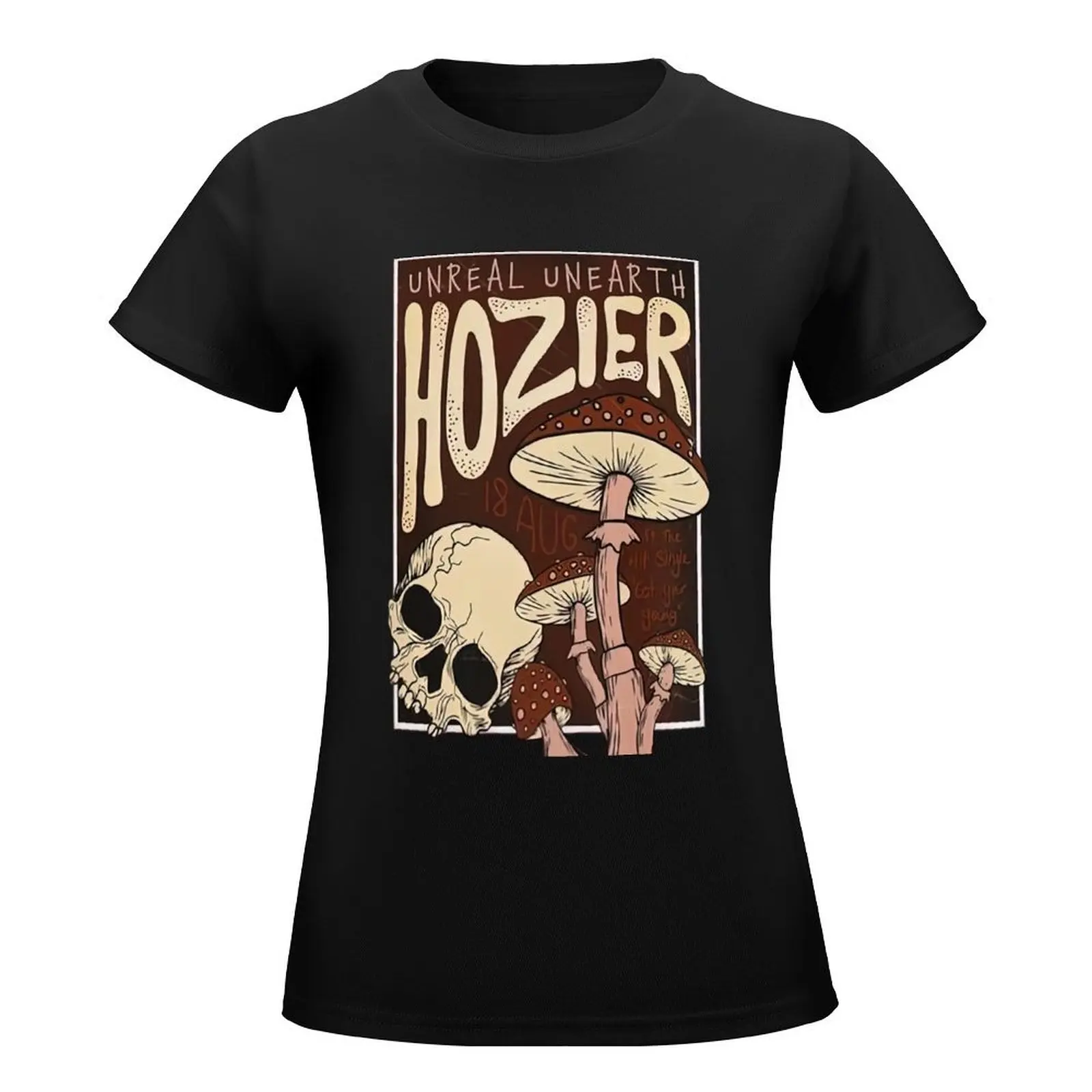 Unreal Unearth Hozier Tour T-Shirt aesthetic clothes female Woman T-shirts