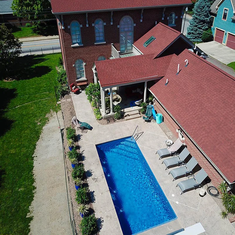 Modern Custom Large Pool Equipment Swimming Outdoor Piscina Fiberglass Inground Oval Above Ground Swimming Pools Prices