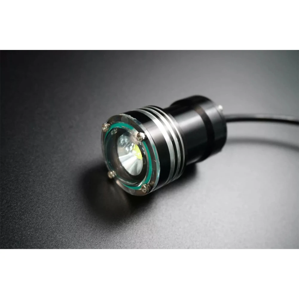 300m Depth Waterproof LED Light ROV 20W Underwater Robot 2200 Lumens PWM Mode Parts for RC AUV Remote Operated Vehicle