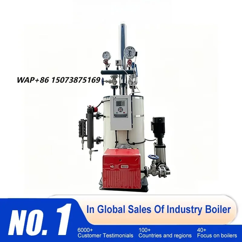 Food Industry 0.1 Ton Steam Boiler 100Kg 500kg 1000kg Clothing Washing and Ironing Gas Oil Fired Steam Generator Boiler