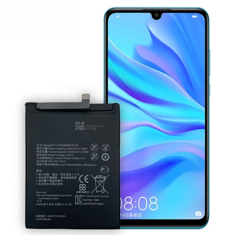 3340mAh HB356687ECW for Huawei Mate 10 Lite/P30 Lite 4E/Nova 2 Plus/2i/3i/4e for Honor 9i/7X Mobile Phone Battery+Tools