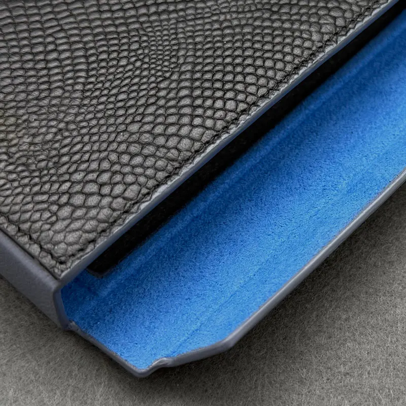 Capa de couro genuíno feita sob medida A6 para IRIVER Astell&Kern A&futura SE180