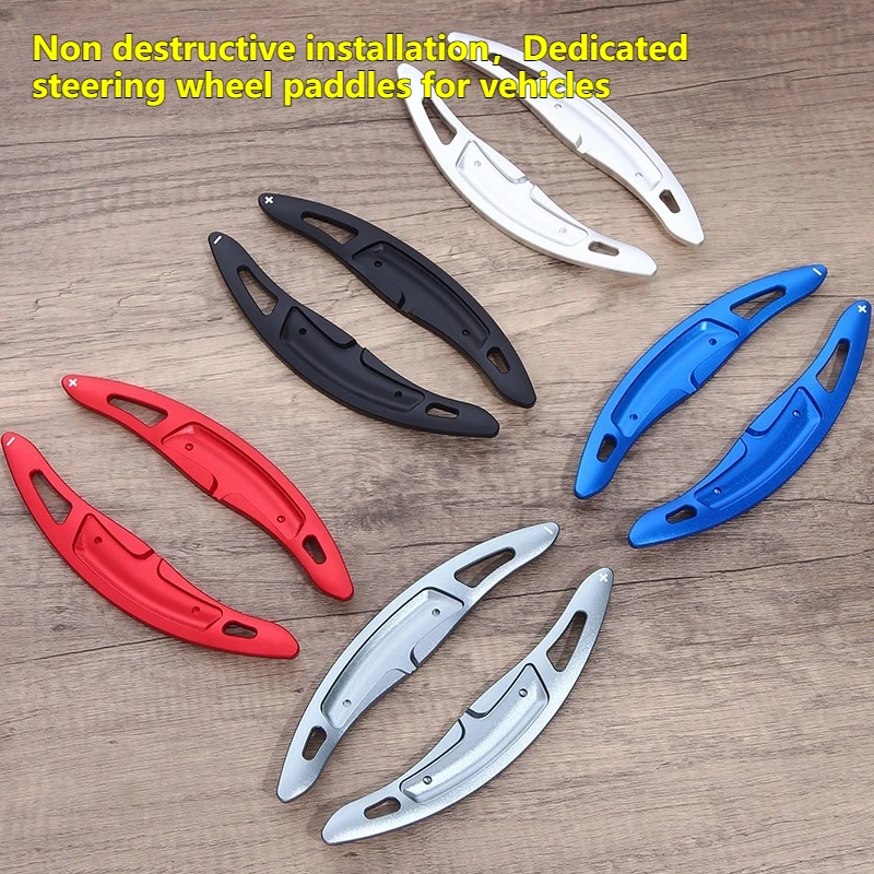 Suitable for Porsche Panamera 918 911 718 Panamera dedicated Cayenne new energy steering wheel shift paddles PDK paddles - view 3