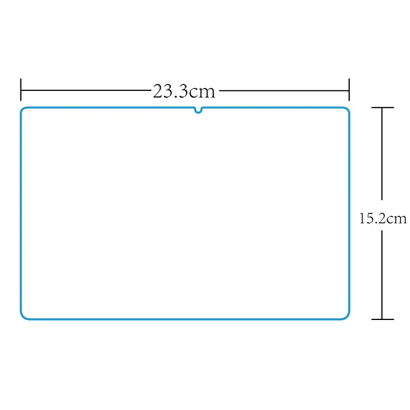 Protetor de tela de vidro temperado para alldocube sorriso x 10,1 polegadas, película protetora para tablet pc, 1 ordem