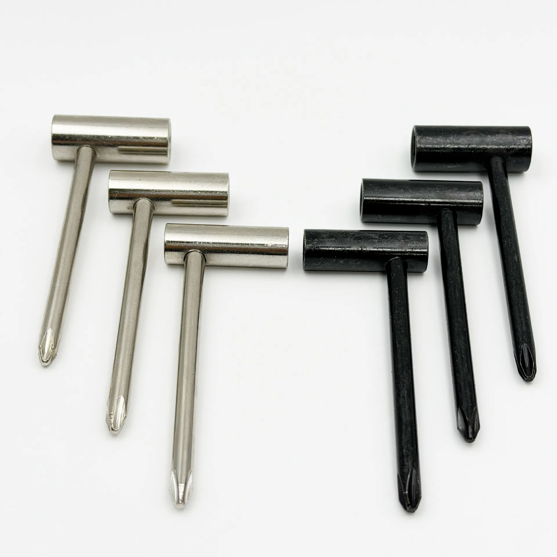 For Electric & Acoustic Guitar Truss Rod Wrench Set Hex Socket / Tubular Box Wrench 6.35mm / 7mm / 8mm