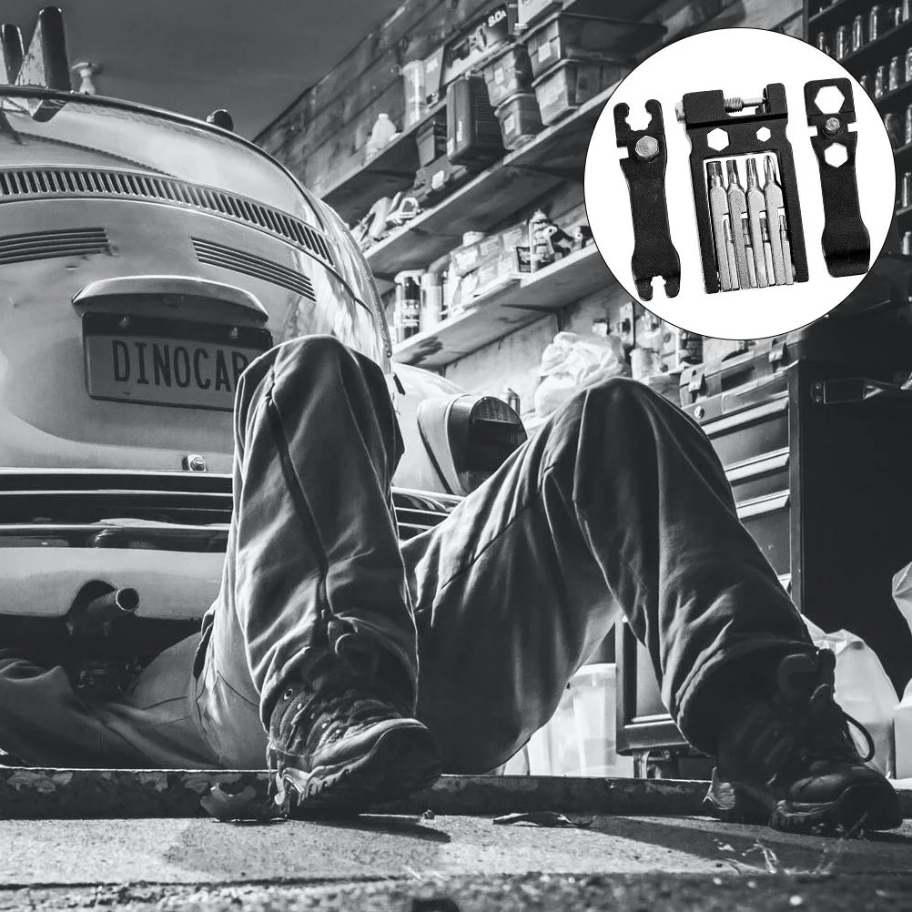 20 in 1 Folding Multi Tool Cycling Mechanic Combination Repair Kit for Bike Portable Multifunctional Durable Electroplated