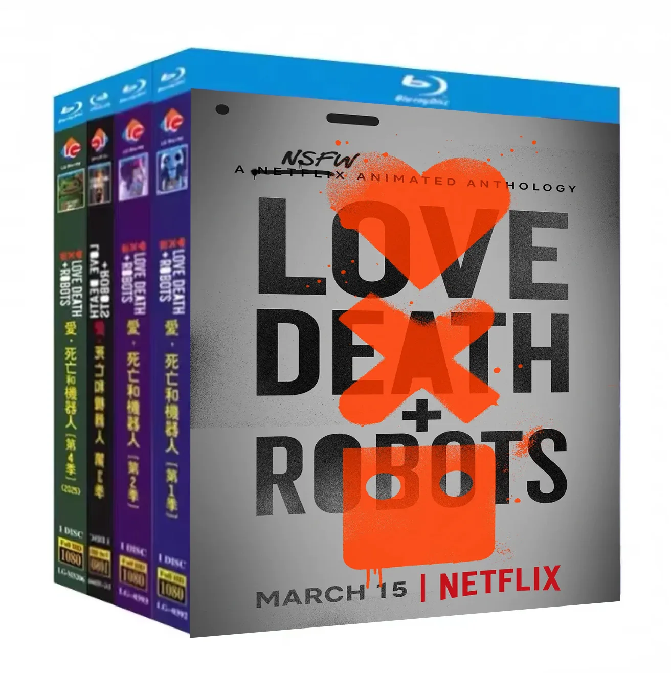 Love Death Robots Staffel (1-4) Blu-ray Disc High-Definition BD