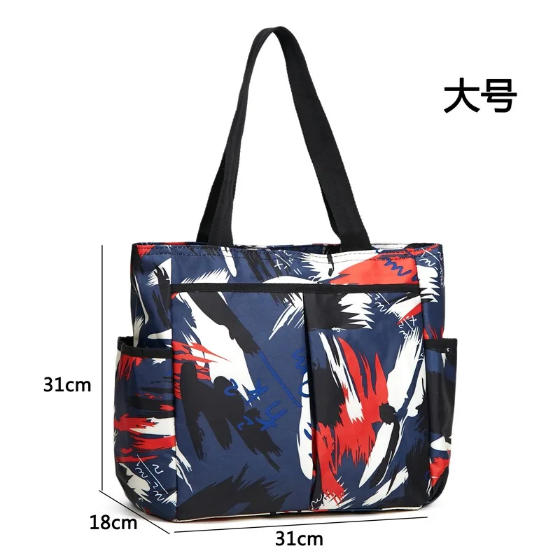 

Women Slouchy Tote Bag Casual Large Capacity Crossbody Bag Fashion Bow Print Shoulder Bag Female Embroidery Travel Handbag