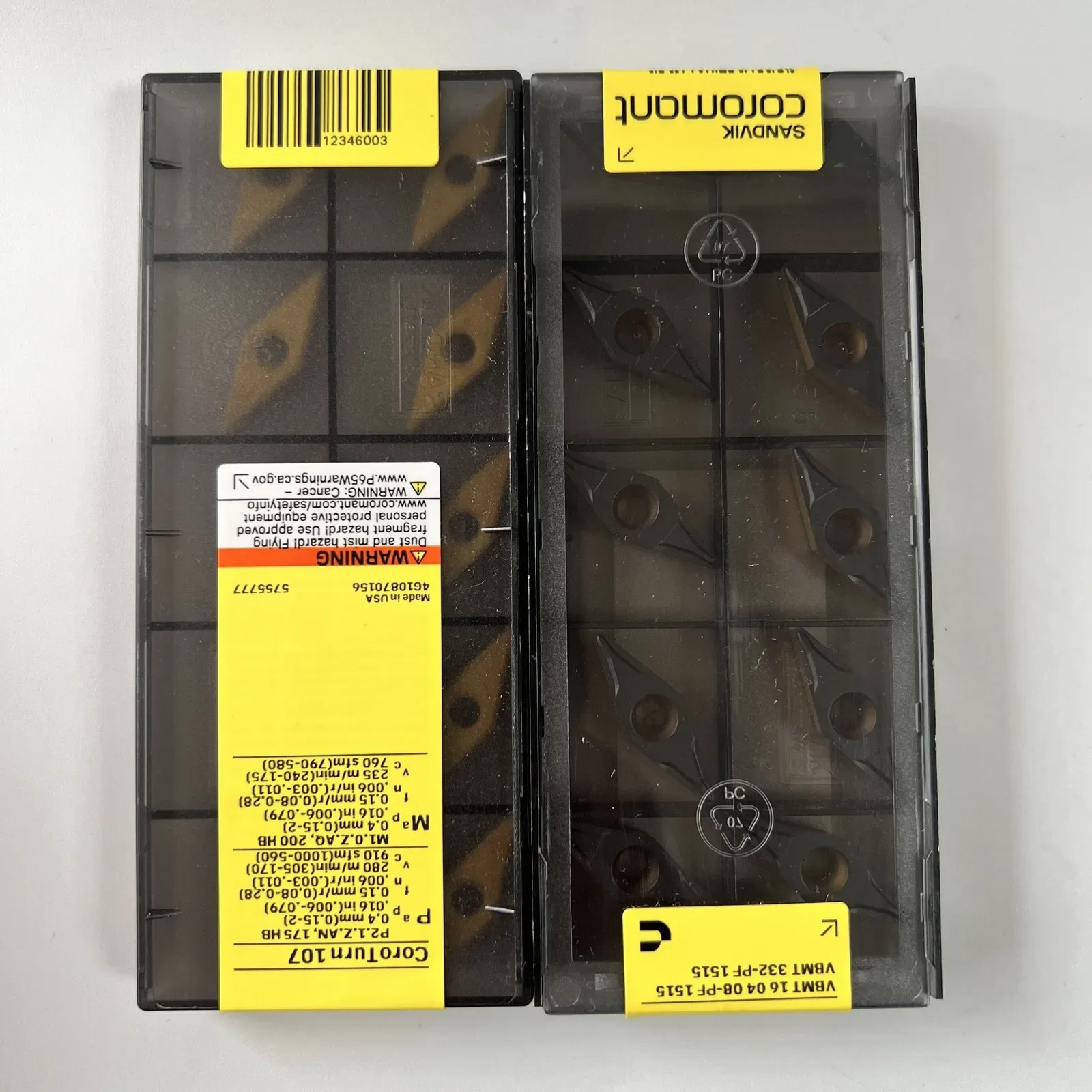 

SANDVIK-Coromant / VBMT160408-PF 1515 / 10 Pcs