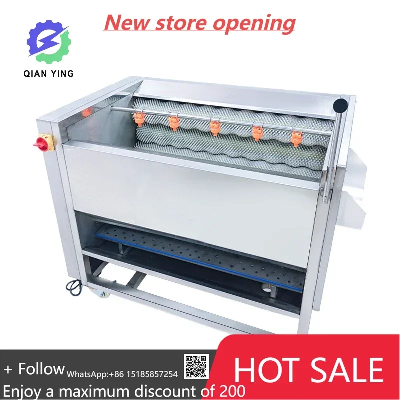 

Электрическая автоматическая стиральная машина для картофеля Таро, имбиря, сладкого картофеля, лобстера, морского огурца, машина для очистки роликов