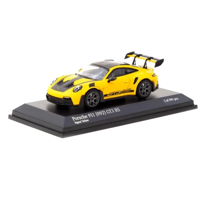 1:64 Porsche 911 992 GT3 RS gegoten legering simulatiemodel, kindercollectie decoratief speelgoed, vakantiecadeaus voor kinderen