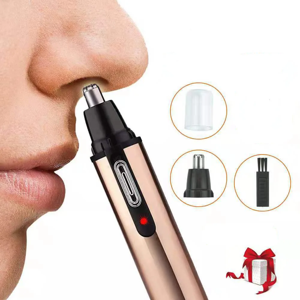 Good Quality Electric Nose Hair Trimmer Nose Hair Shaver Nose Hair Trimmer Men's Nose Ear Remover Washable Electric Shaving Tool