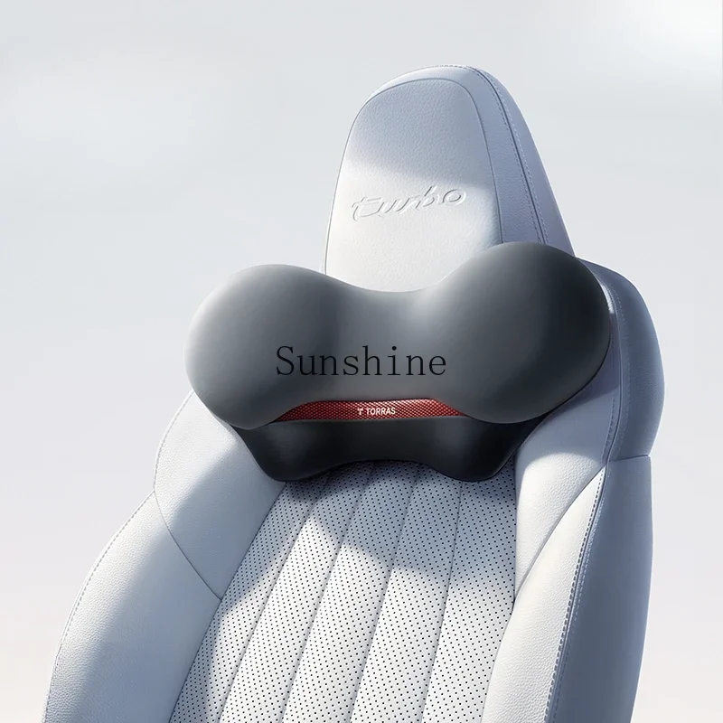 

Car interior neck pillow seat adjustable car driving cushion