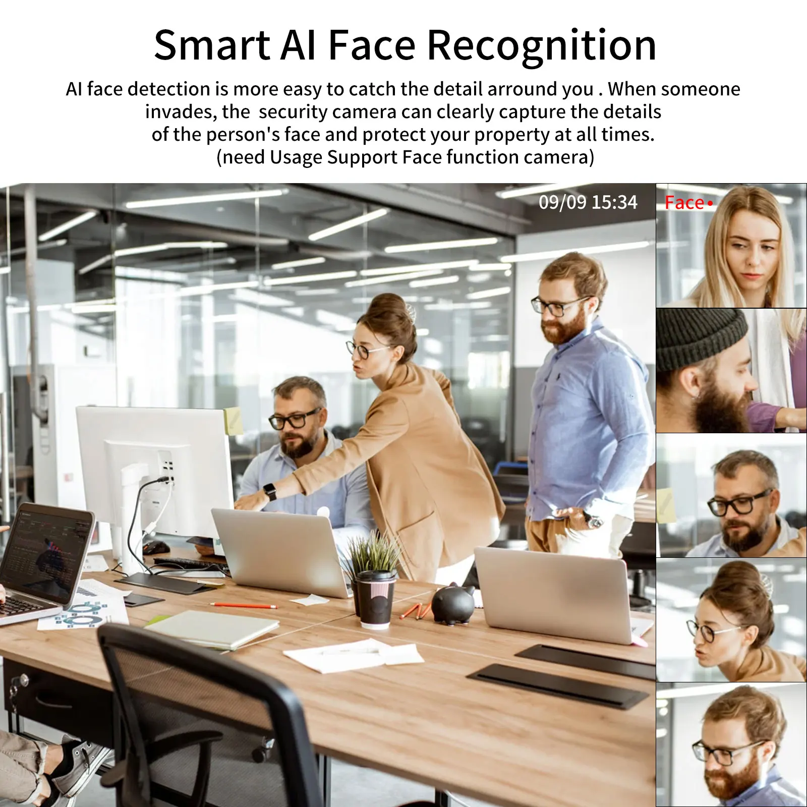 

AZISHN HD 8MP Dome IP Camera System Face Detection 4k 4CH POE NVR Kit Smart E-mail Alerts 2/4pcs Camera Video Surveillance Set