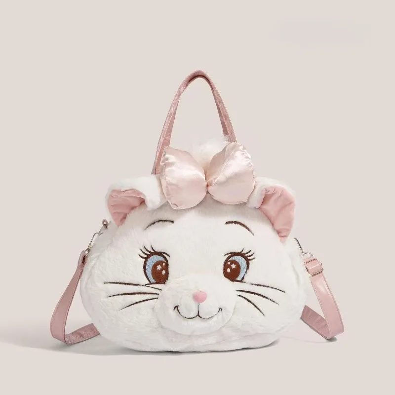 Sac à dos AristoCats, poupée de dessin animé mignon, jouets, sac à bandoulière de grande capacité, rangement en peluche, décoration d'événements, cadeaux de Festival pour filles