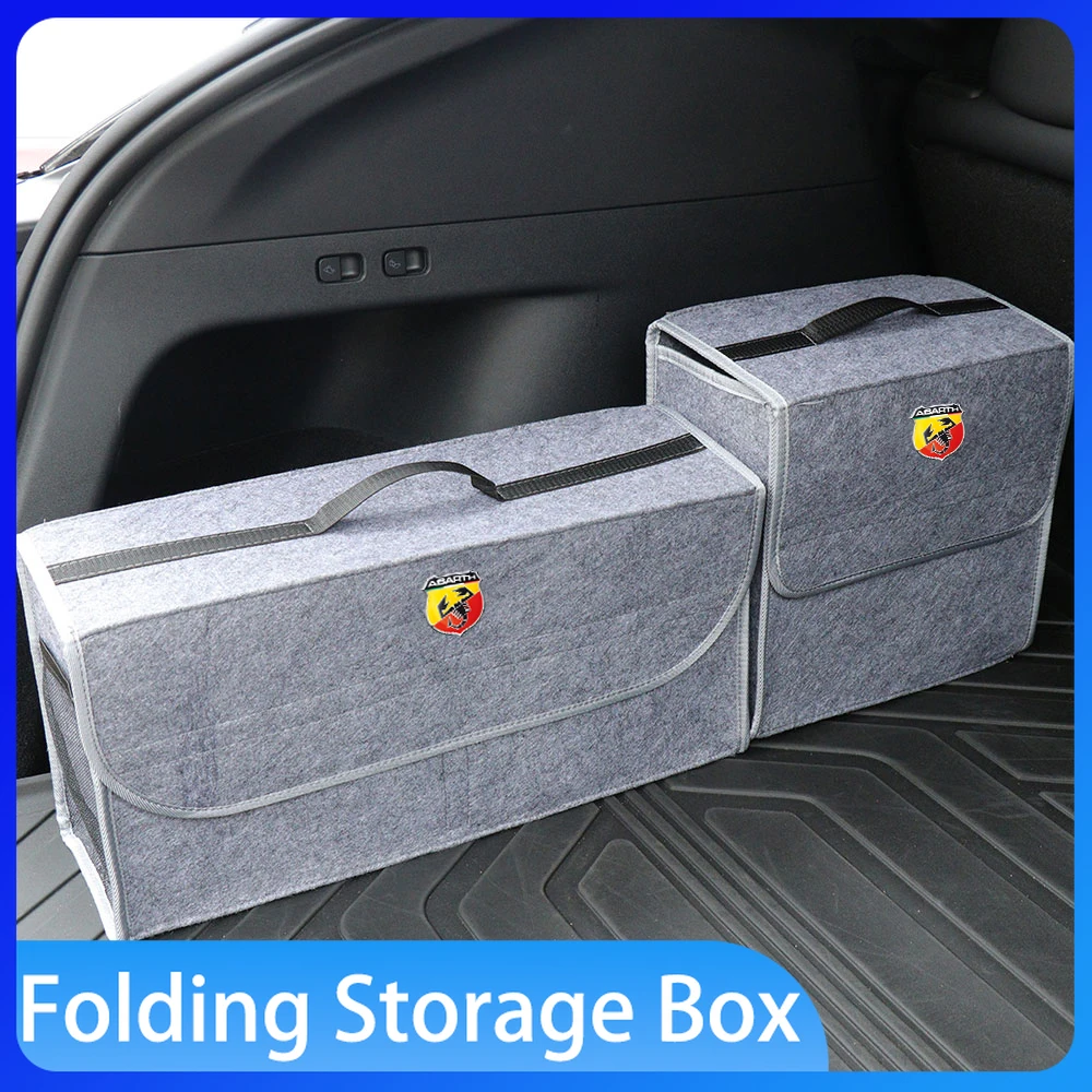 

Car Storage Bag Folding Travel Tidying Box Trunk Tools Case For Abbas Abarth Punto 124/125/500 Stilo Ducato Car Accessories