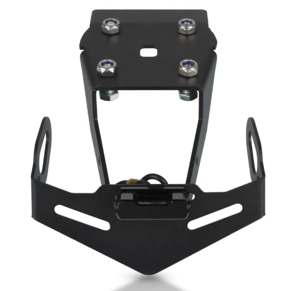 

Motorcycle FOR YAMAHA YZF R15 V3 2017 2018 2019 2020 License Plate Holder LED Light Tail Frame Bracket Rear Fender Eliminator