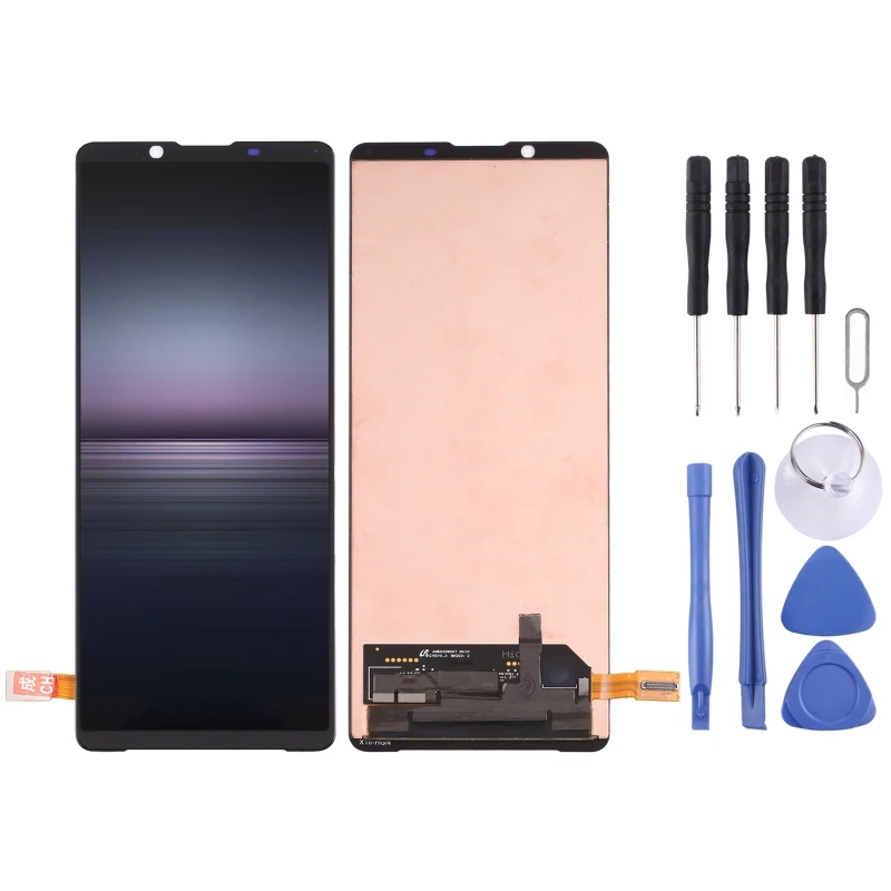 

Original OLED LCD Screen for Sony Xperia 1 II with Digitizer Full Assembly Display Phone Touch Screen Repair Replacement Part