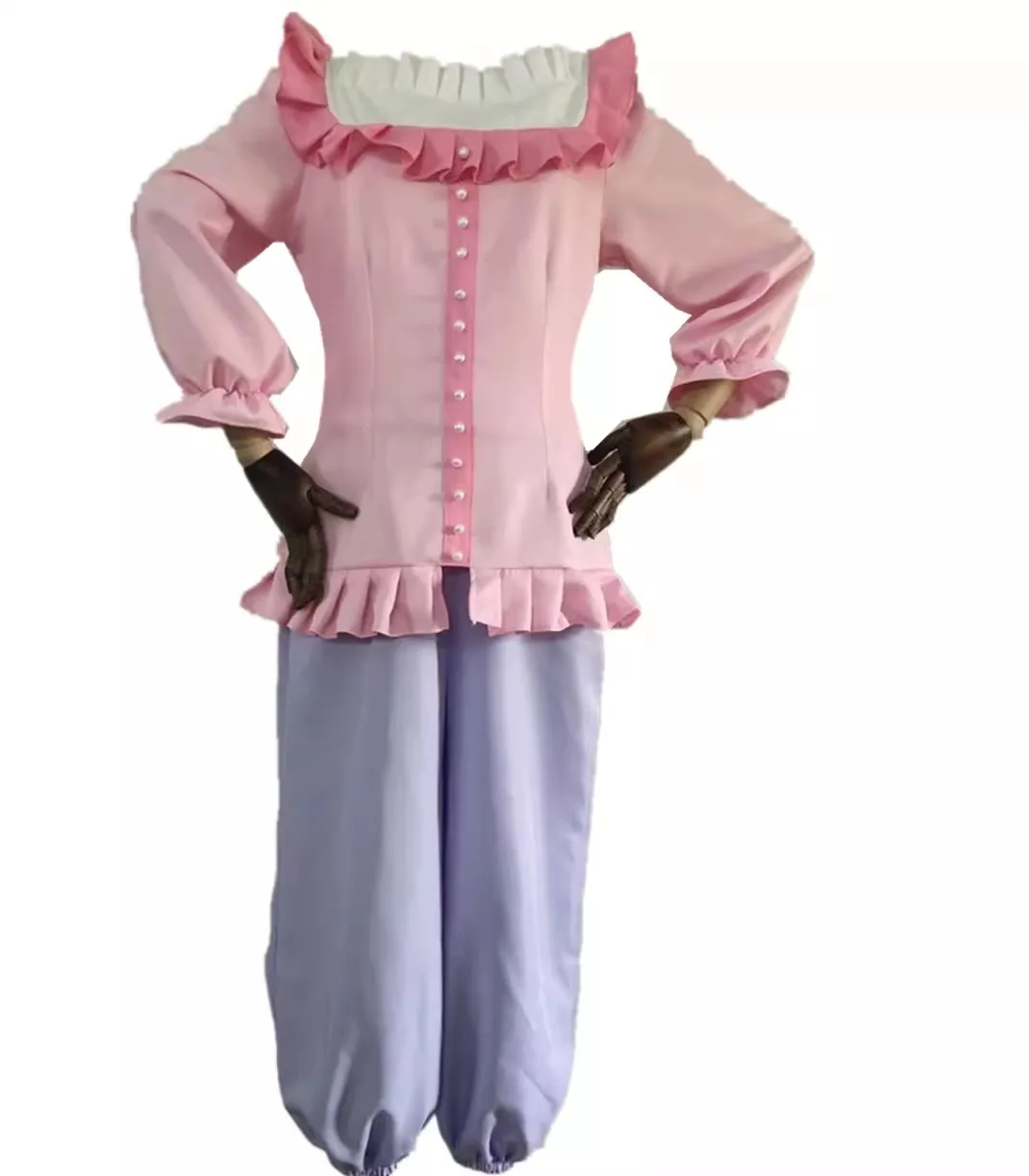 Cosplay feminino Charlotte Pudim, Anime Sharotto Purin, roupas de Halloween, trajes femininos