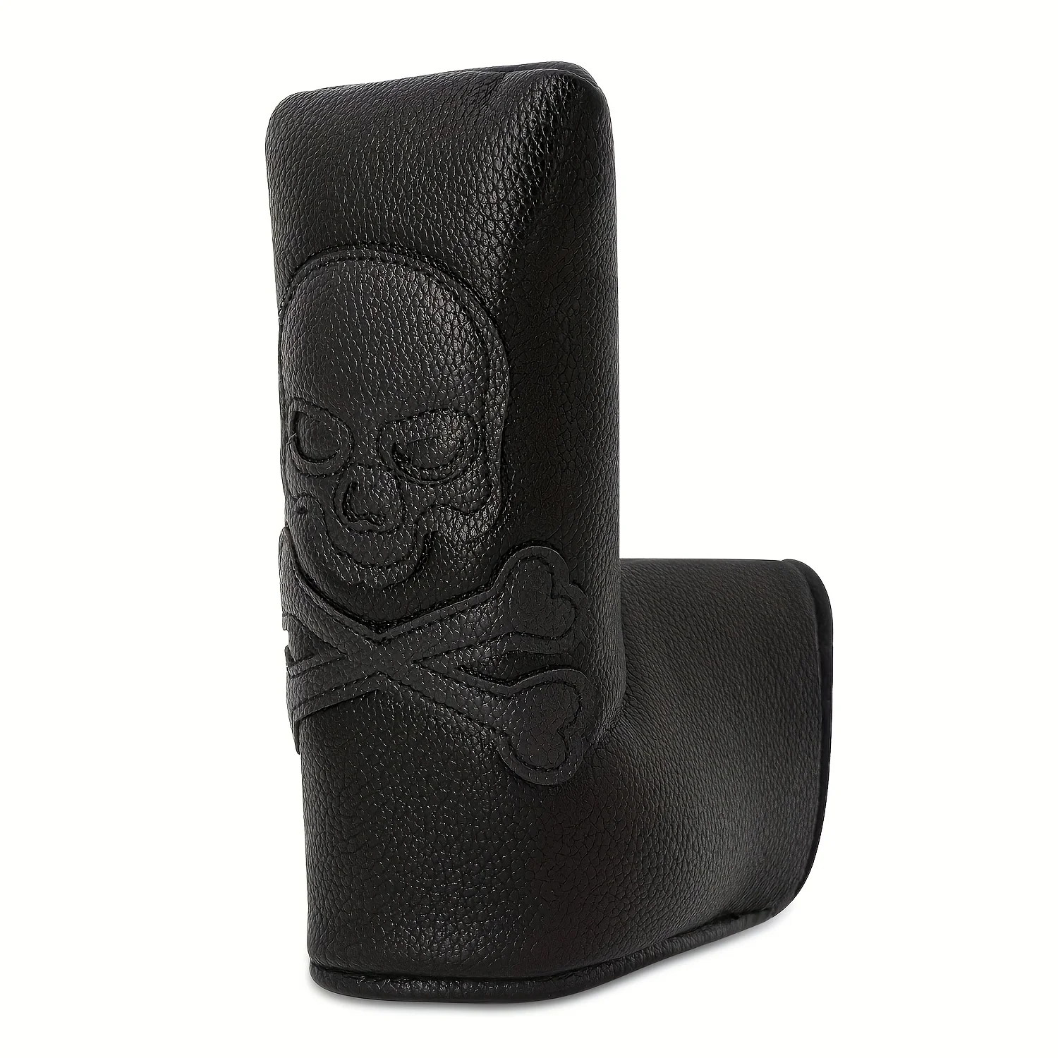 1pc Skull Golf Club Head Cover, Fashion Putter Cover, Golf Additions, Unisex for Outdoor Golf Lovers