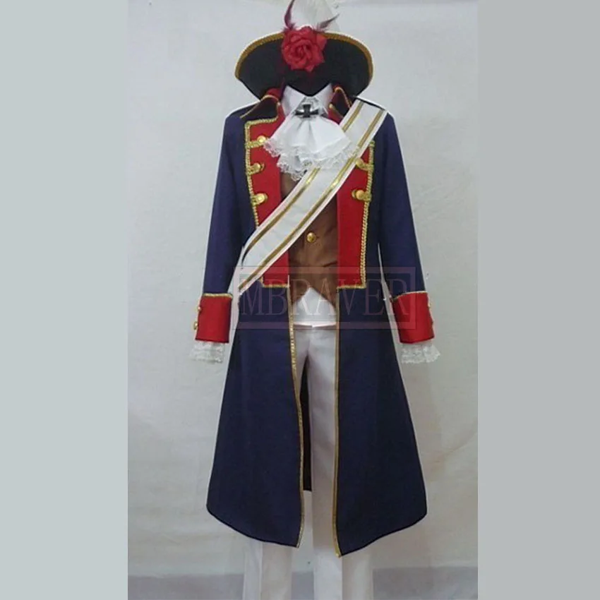 

APH Axis Powers Hetalia Prussia Cosplay Costume Halloween Christmas Party Custom Made Any Size