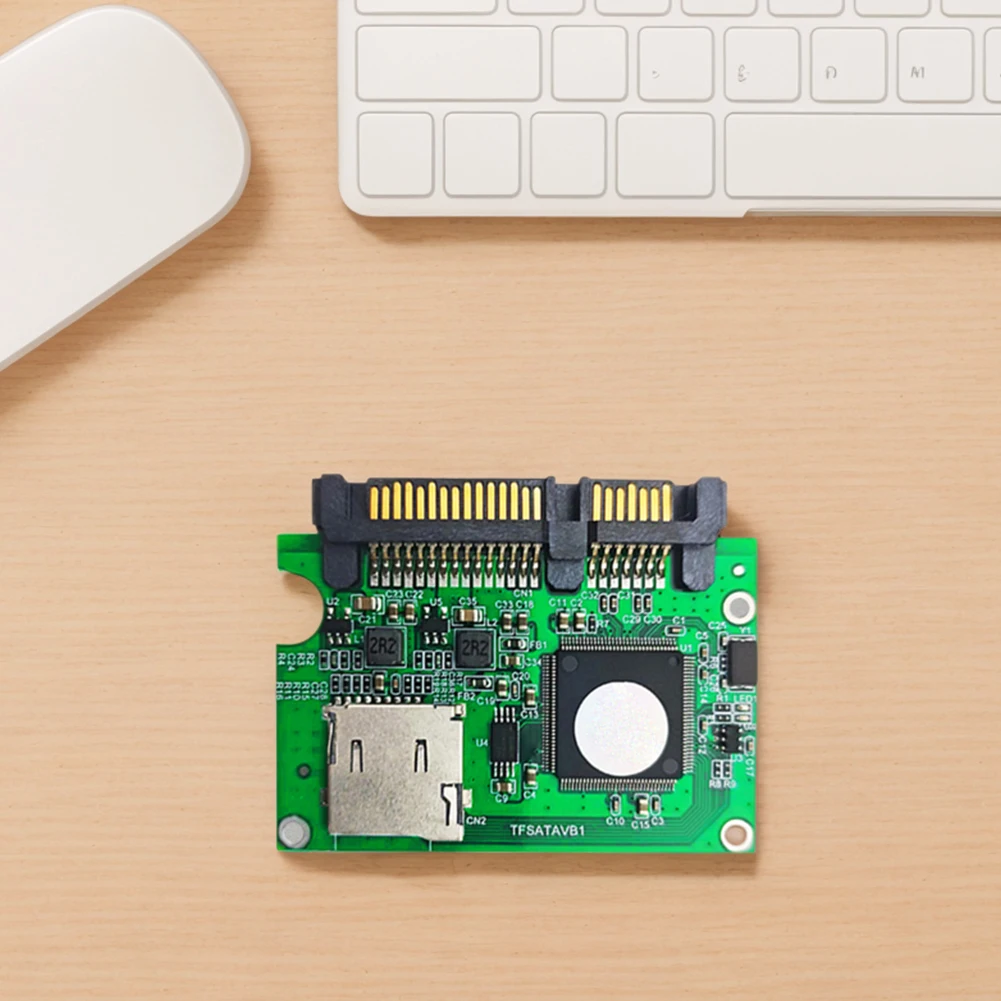 محول TF Micro SD إلى Sata محول بطاقة الذاكرة إلى محول Sata للكمبيوتر الشخصي والكمبيوتر المحمول