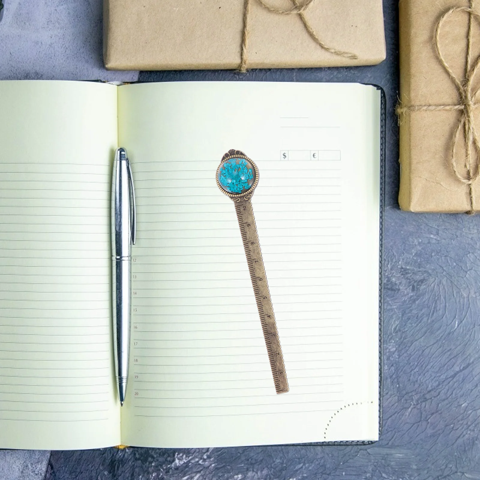 4 шт. металлическая линейка в стиле ретро, ретро-линейка, маркер для книг, красочный маркер для цветов, маркер для страниц для студентов, читатели, школьные и офисные принадлежности