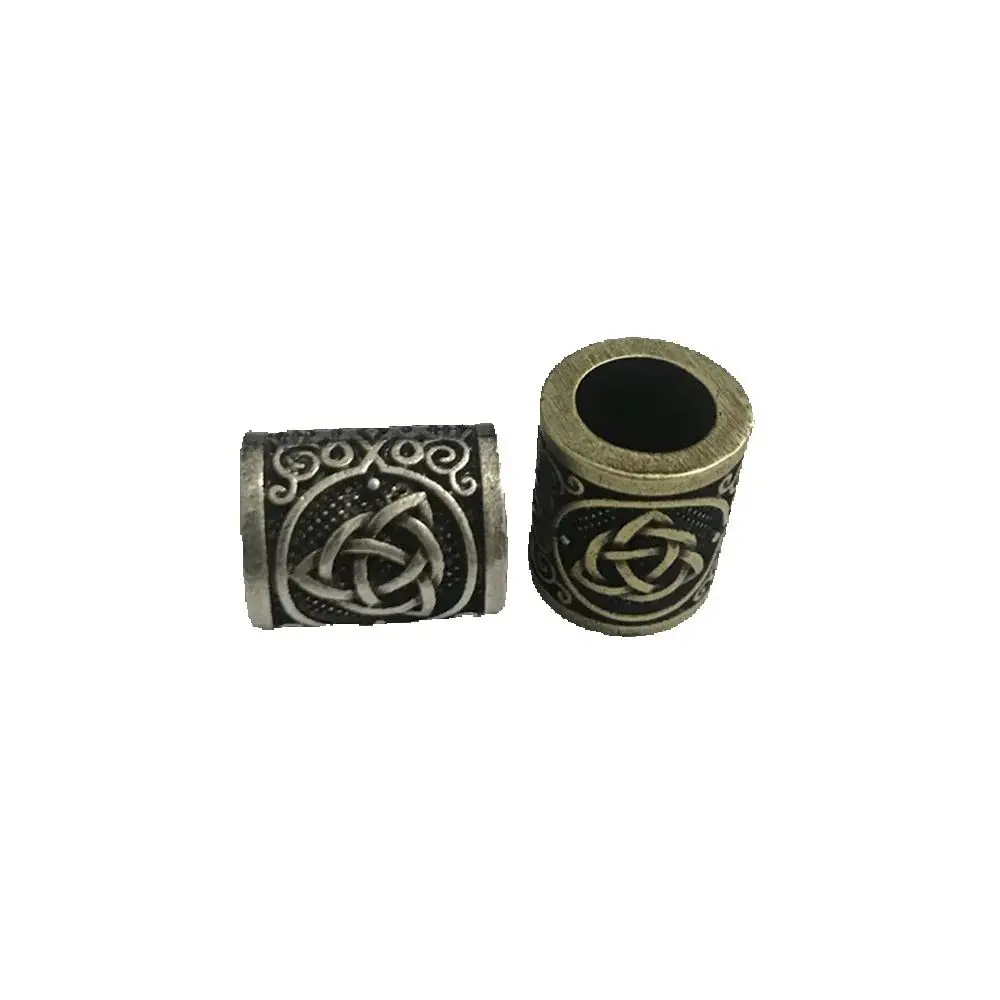 Viking Runes Charms Bead celts knot Beads Handmade DIY Findings Bracelets Pendant Necklace Jewelry