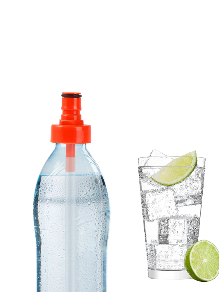 Blokada kulowa Plastikowa nakładka karbonizacyjna Złącze do butelki PET Dozownik gazu/płynu Linia Czyszcząca Nakrętka Soda Woda Piwo Gazowane — zdjęcie 2