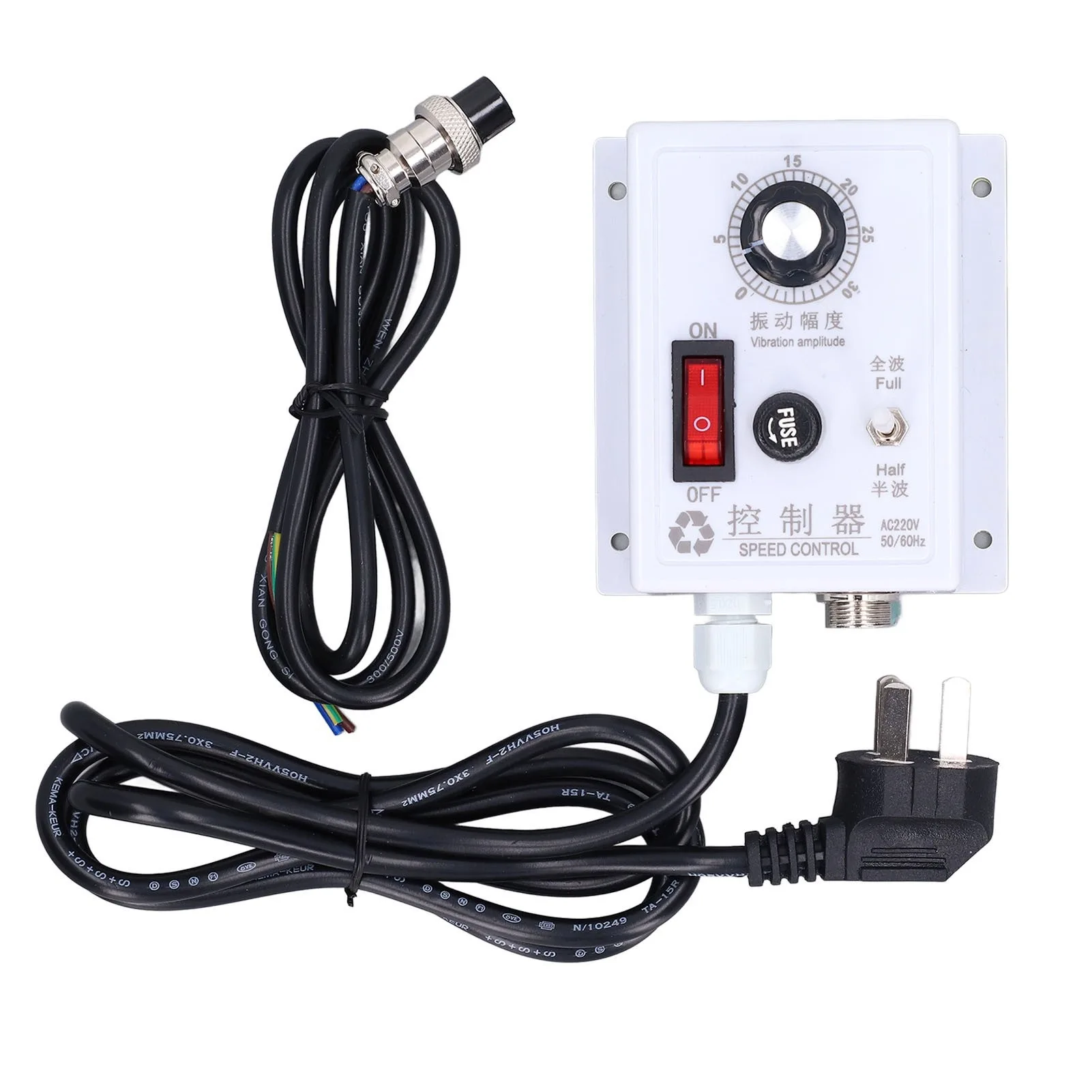 220VAC 5A 10A Vibration Plate Controller Anti-Electric Shock Vibration Feeder Speed Control Instrument Accessory
