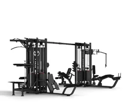 Cable Power Rack 8 Station Multi Function Trainer Gym Fitness Equipment Strength Machine Commercial Used