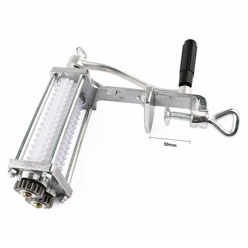 Manual de carne tenderizer carne de porco beaf bife mallet martelo pounder resistente braçadeira rolo máquina cortar shredder cozinha cozinhar