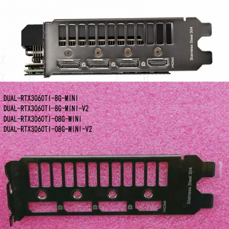 

H I/O IO Shield для задней панели видеокарты ASUS DUAL-RTX3060TI-8G-MINI