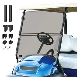 Golf Cart Clear/Tinted Windshield For Club Car Precedent Tempo Onward 2004-UP PC Fold Down Windshield Non-Friable #102525101