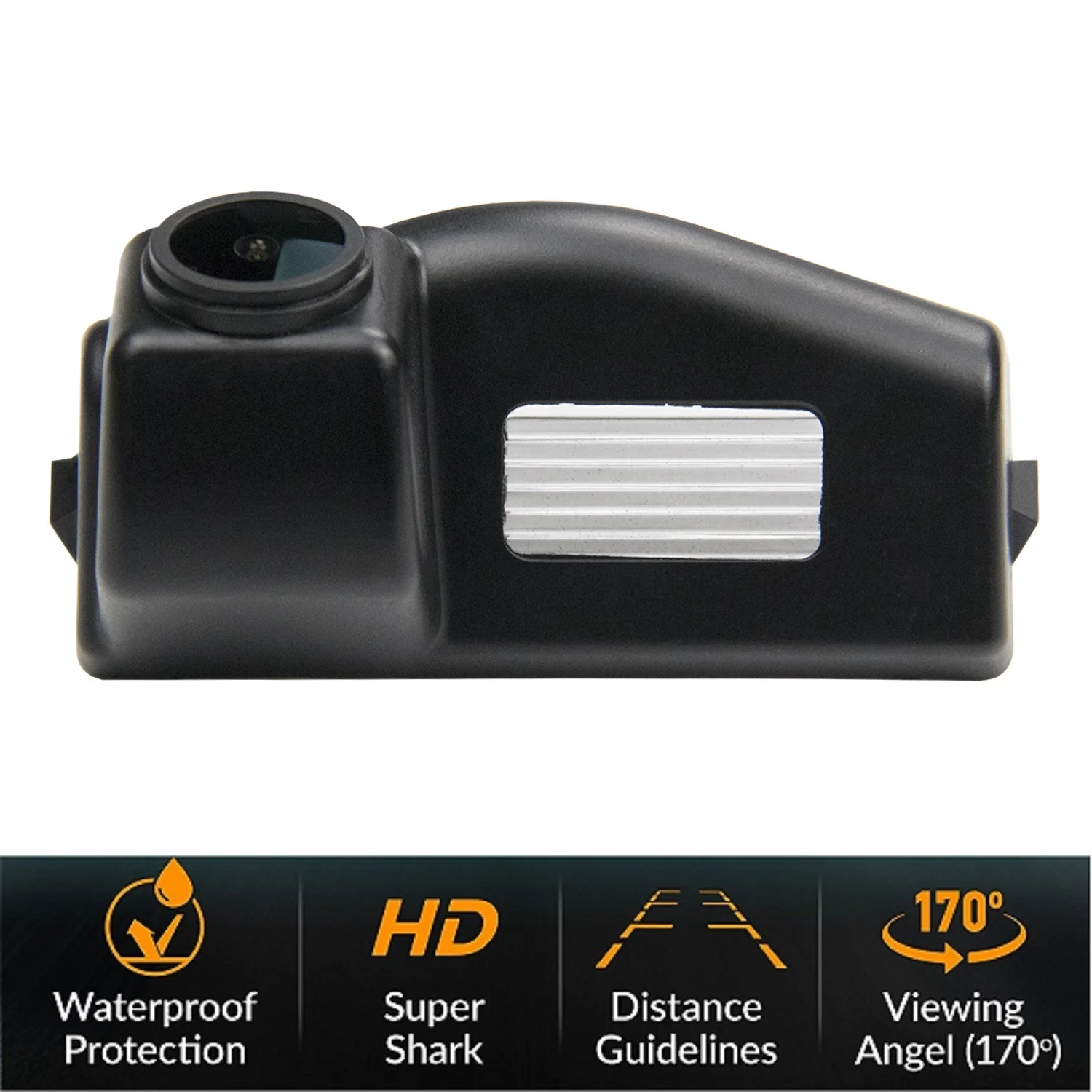 HD 1280*720P Rear View Backup Camera for Mazda 3 Mazda 2 Mazda3 Sport Mazda2 2009-2011,Night Vision License Plate Light Camera