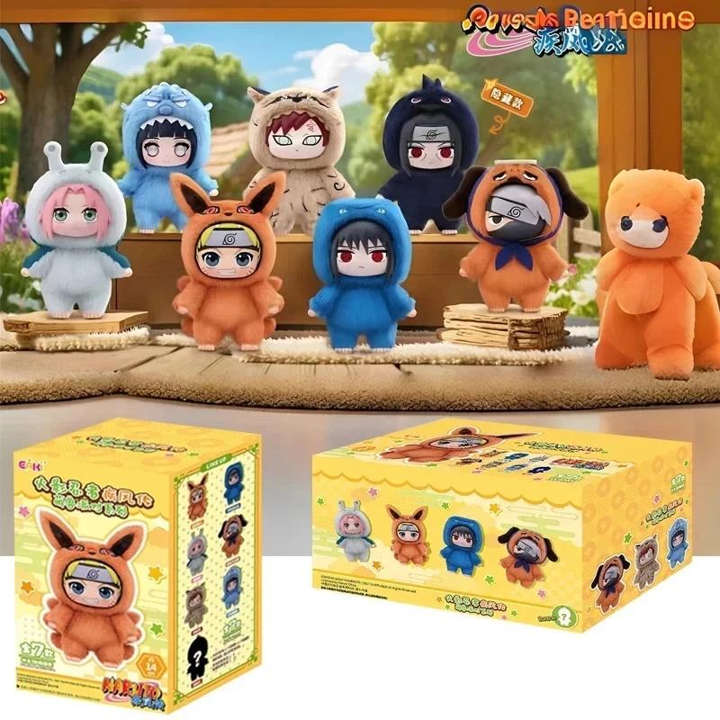 

New EAKI Naruto Blind Box Shippuden Party Series Uzumaki Stuffed Shippuden Original Plush Figure Ornament Toy Collection Gift