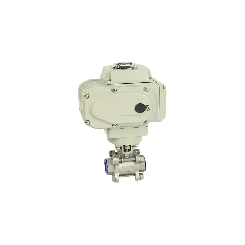 

Electric Thread Three-piece Ball Valve Internal Thread Stainless Steel High Flat Electric