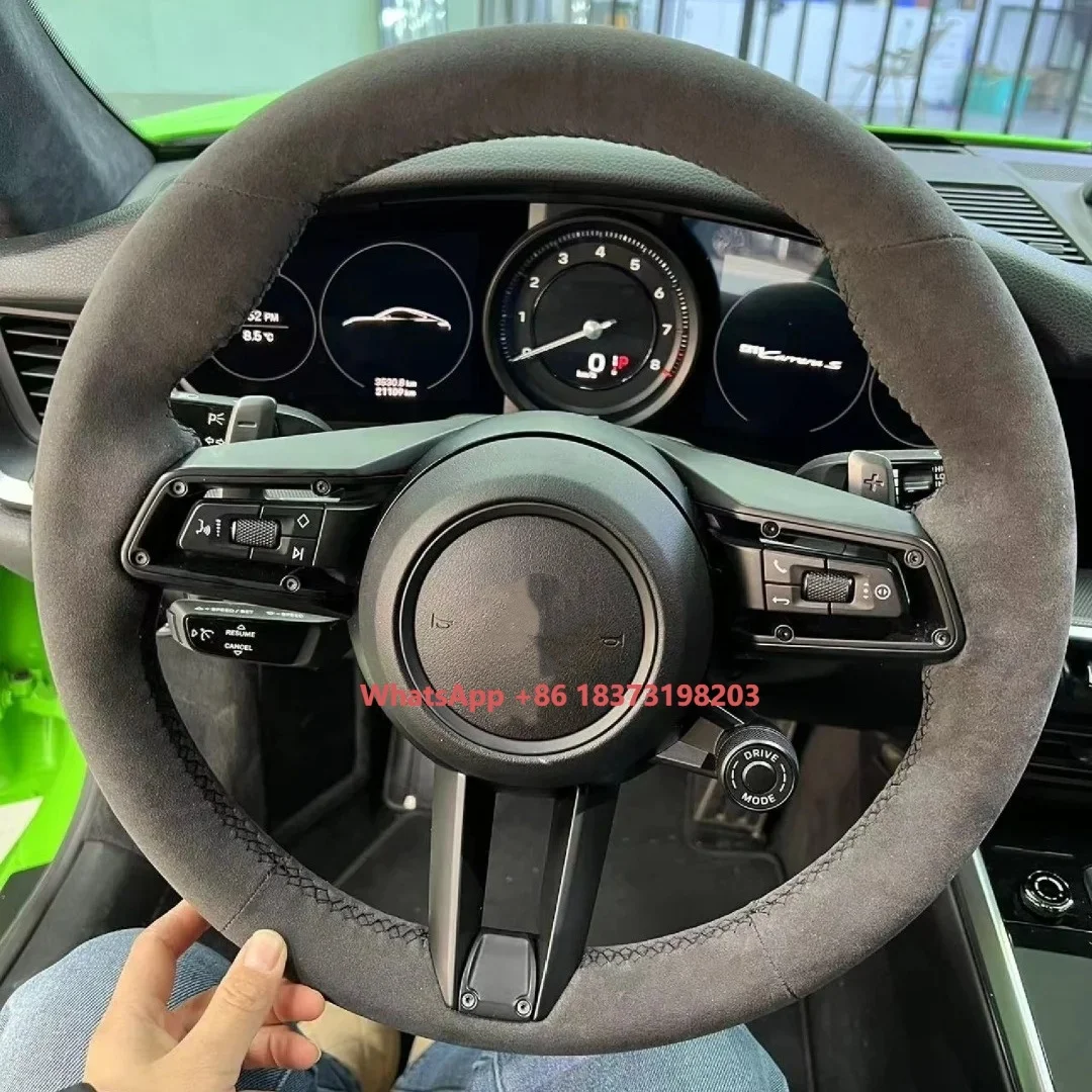 

Car Steering Wheel for Por s Che Macan Cayenne Panamera Taycan Cayman 718 991 992 911 Carrera GT2 GT2RS RS RS GT4