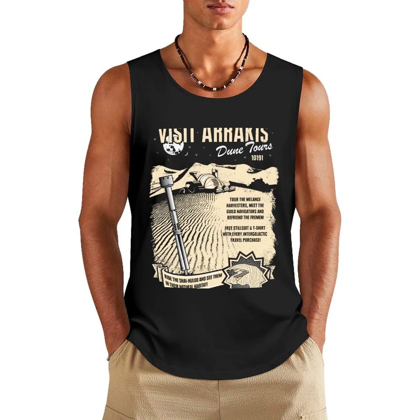 

Visit Arrakis Tank Top Men's summer t-shirt new in tops & t-shirt