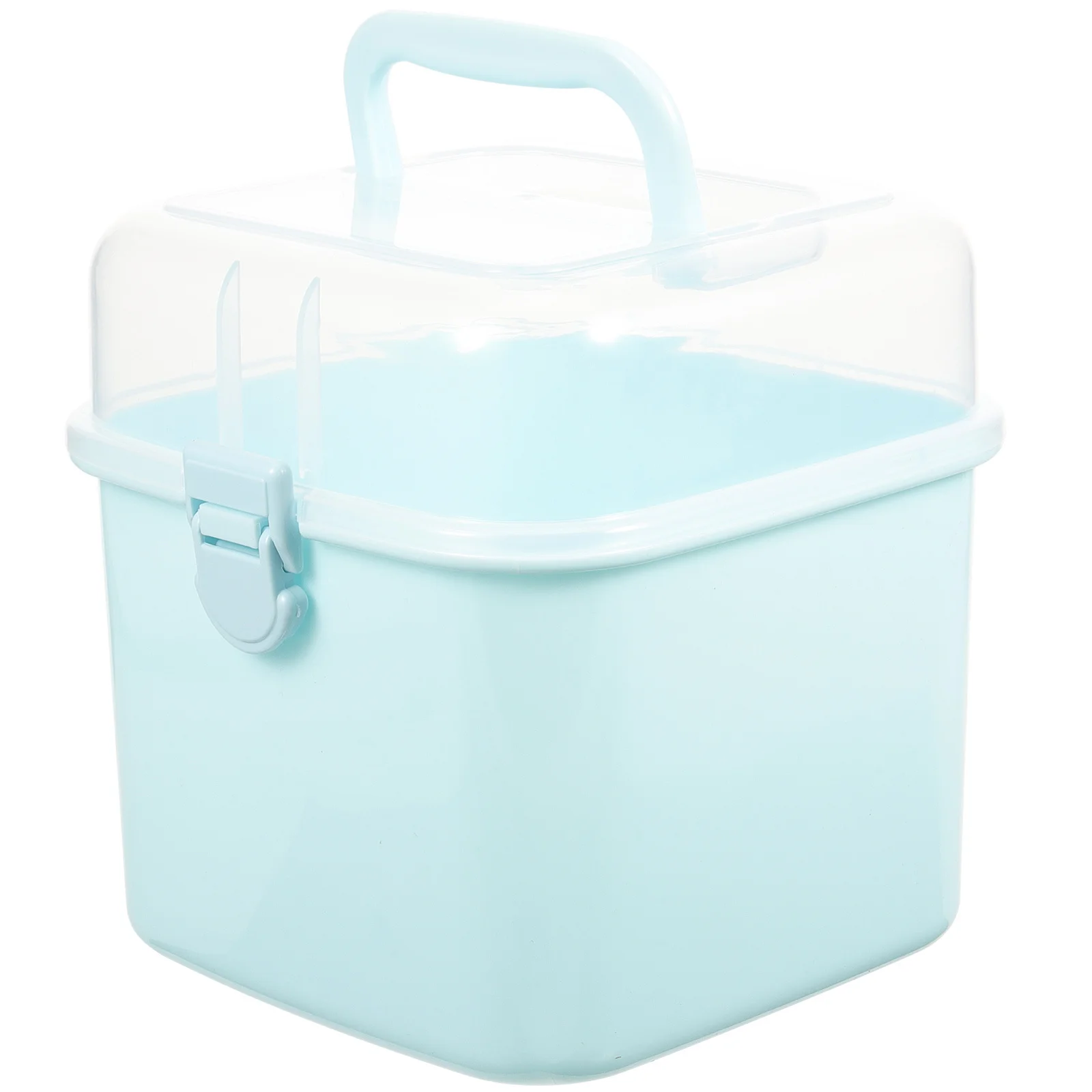 1 قطعة صندوق دواء الطوارئ المنزلي قسط البلاستيك جدار جبل المحمولة الإسعافات الأولية-إبزيم آمن متعدد الطبقات