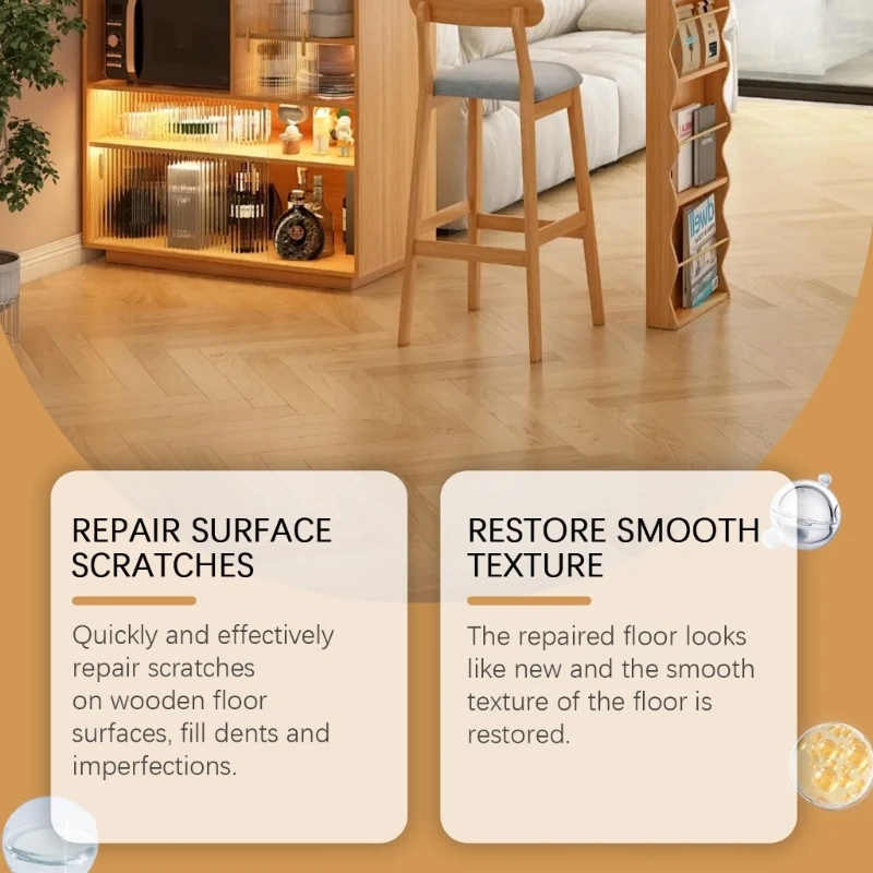 Professional Floor Restorer Permanent Gloss Enhancement Various Flooring Type B95B