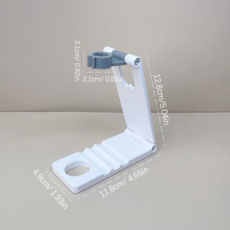 Nail Art Light Lamp Holder Nail Dryer Machine Phototherapy Lamp Bracket Rotatable And Foldable Metal Pen Uv Light Lamp Holder