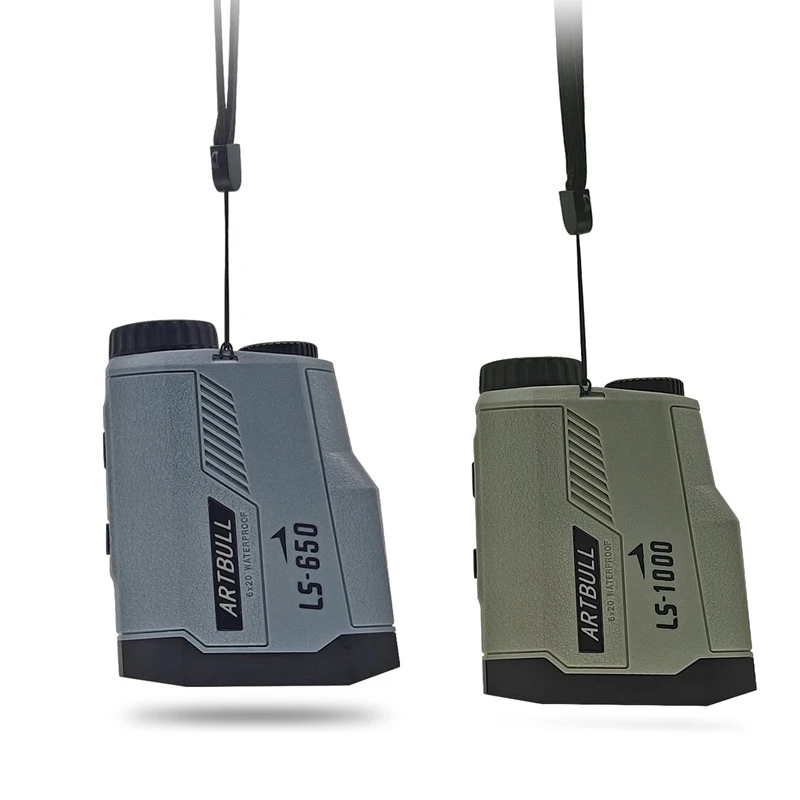 Imagem -04 - Artbull Golf Rangefinder com Flag-lock Inclinação Ajustado Medidor de Distância Outdoor Hunting Laser Rangefinder 1200m 650m