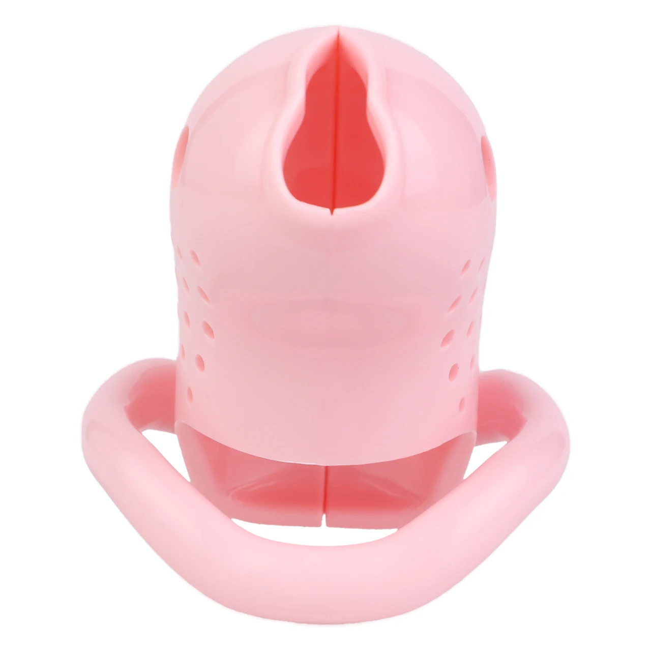 남성용 순결 케이지 ABS 케이지 소프트 튜브 플러그, 장기적 거부를 위한 음경 구속 잠금 장치, 불순결 방지 음경 케이지, 성인 BDSM 섹스 토이