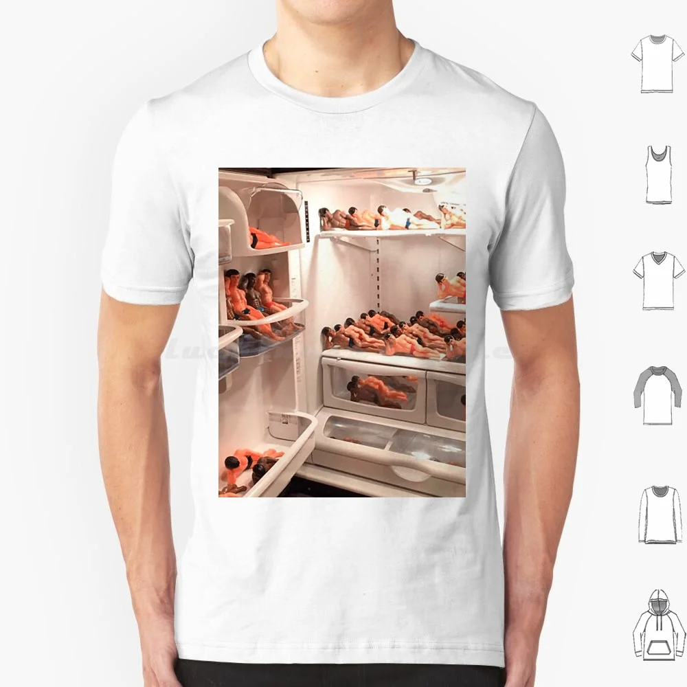 Fridge Full Of Muscled Dolls-Cursed Image #0021 | Cursed Images Collection T Shirt Men Women Kids 6Xl Cursed Image Cursed