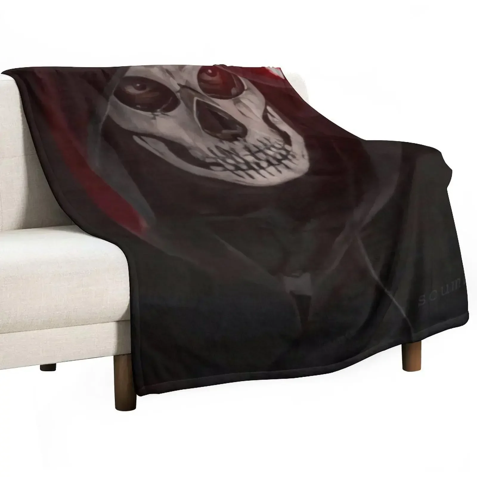 

Azrael Ghost Throw Blanket For Sofa Thin Kid'S Decorative Throw Softest Blankets